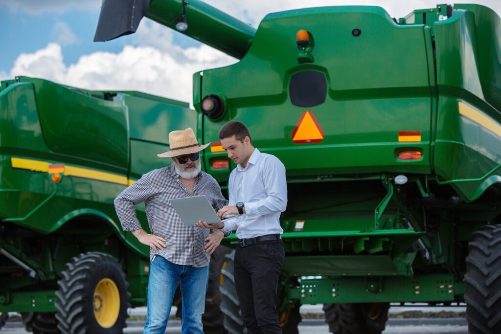 commercial dans l'agroéquipement