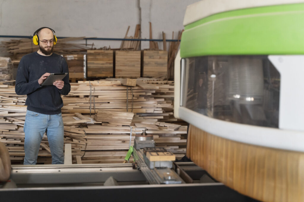 Homme-métiers de l'industrie-parcours bois