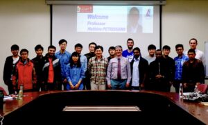 Visite à Tainan (Taiwan) en janvier 2018 du Pr. Mathieu Pétrissans (Université de Lorraine)