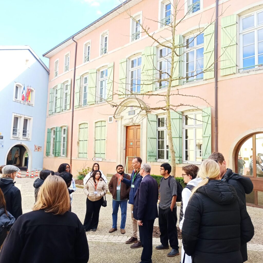 visite ville d'Épinal-étudiants étrangers