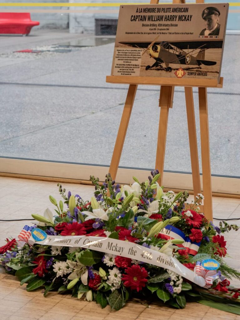 plaque commémorative-américain