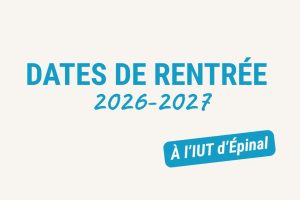 Dates de rentrée 2026 !